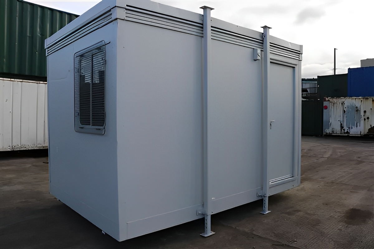 12Ft x 8Ft Steel Anti-Vandal Office Cabin
