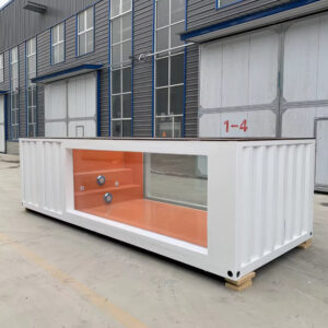 20ft Container Swimming Pool With Fiber Glass Window