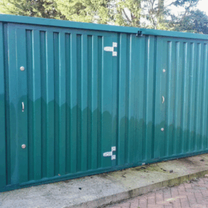 8M X 2.1M End Linked Flat Packed Container Bundle (Powder Coated)